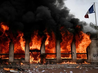 Ogień i chaos na francuskich ulicach. Sytuacja wymyka się spod kontroli