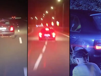 Akcja jak z filmu na Dolnym Śląsku. Gonili uciekiniera przez 120 km