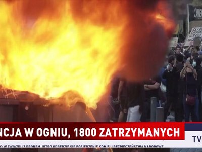 Francja w ogniu zamieszek. Prezydent wygłosi orędzie