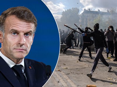 Francja w ogniu zamieszek. Prezydent wygłosi orędzie