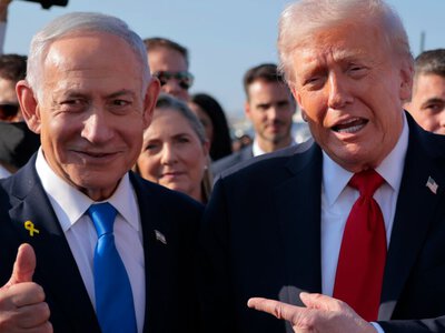 „Premier-wojownik”. Trump wspiera „Bibiego” przed wyborami