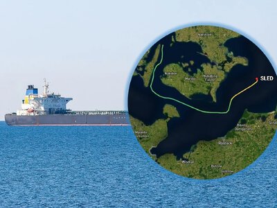 Problemy tankowca na Morzu Bałtyckim. Wiezie rosyjską ropę