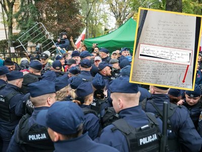 Policja reaguje na relację Piotra W. Twierdził, że zaginęły pieniądze