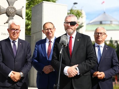 Pakt senacki z Braunem? To nie mogą być ludzie, którzy popierają Putina