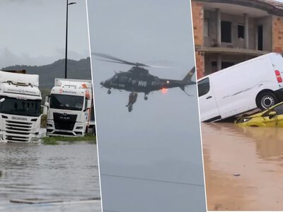 DANA wróciła do Hiszpanii i sieje spustoszenie. Są ofiary śmiertelne