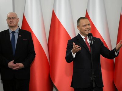 Nawrocki wręczył nominacje sędziom i asesorom. Nie ma innej drogi do zostania sędzią
