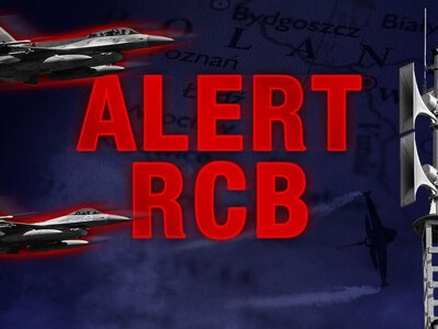 Alert RCB. Poderwano myśliwce