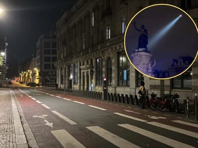 Puste ulice, patrol z powietrza. Tak wyglądała godzina policyjna we Francji