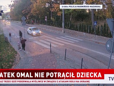 21-latek stracił panowanie nad autem. Spadł z wiaduktu
