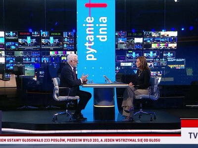 Prof. Katarzyna Pisarska w „Trójkącie politycznym”