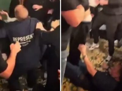 Dziki zachód. Anglicy wszczęli burdę w barze w Como