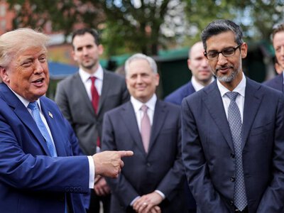 Trump chciał zmienić nazwę Atlantyku na Ocean Trumpa. Szef Google'a się sprzeciwił