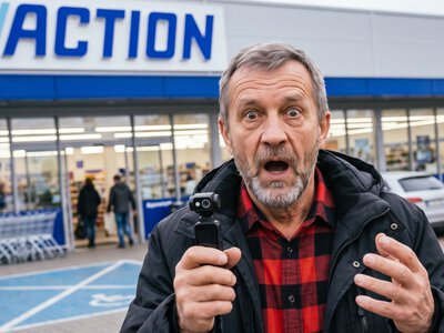 W Action za 87,45 kamera z gimbalem. DJI już robi w gacie