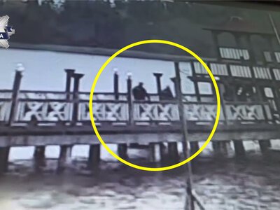 Dramatyczne sceny przy pomoście. Służby pokazały nagranie
