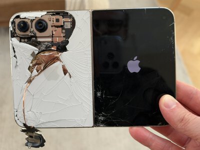 Upadł mu iPhone Duo. Ile zapłaci za naprawę?