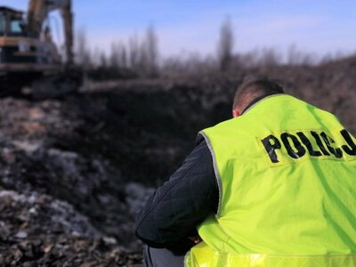 Śmierć na wysypisku odpadów. Senior spadł z dużej wysokości