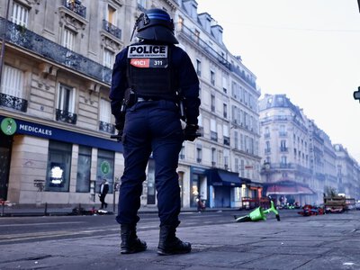 Protesty we Francji i Włoszech. Policja, drony i śmigłowce w pogotowiu