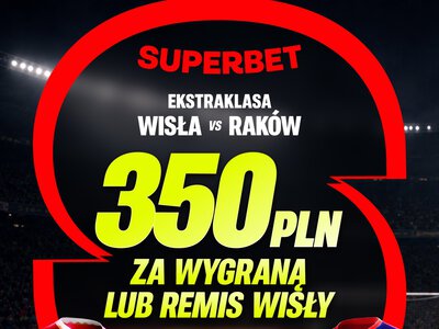 Biała Gwiazda u siebie nie przegrywa! Zgarnij 350 zł bonusu za typ na Wisłę
