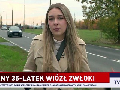 Pijany kierowca przewoził zwłoki. Miał 2,5 promila