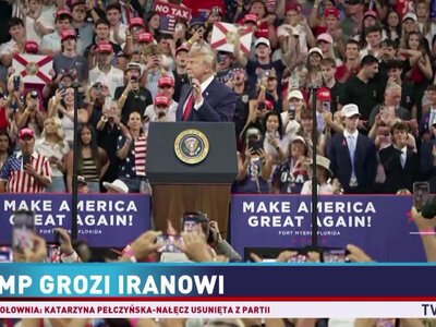 Trump nie wyklucza kolejnych ataków na Iran
