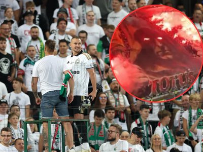 Taką oprawę na hit przygotowali kibice Legii. Te słowa zna wielu Polaków