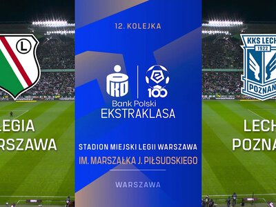 Legia Warszawa – Lech Poznań. PKO BP Ekstraklasa, 12. kolejka [SKRÓT]