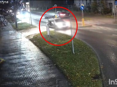 Potrącenie ośmiolatka w Kościerzynie. Tam już kiedyś doszło do tragedii. Dotarliśmy do nagrania