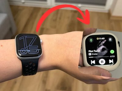 Dziwna moda z Apple Watchem. Zdejmują paski, noszą zegarki w inny sposób