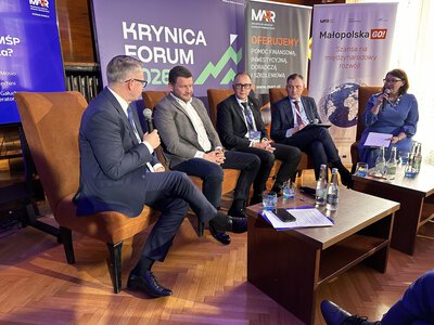 „Klient kupuje nie tylko produkt, ale także zaufanie”. Gorąca debata o eksporcie na Krynica Forum 2026