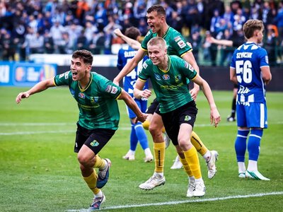 Blamaż mistrza kraju w Pucharze Polski. Trzecioligowiec za mocny dla Lecha