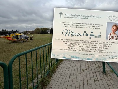 Jedlicze pożegna zmarłego tragicznie trzylatka. Życie stało się czekaniem na spotkanie
