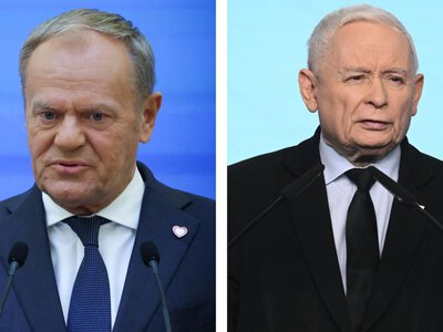 Spór o polexit wraca. Kaczyński zarzuca Tuskowi kłamstwo