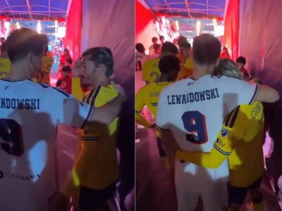 Tak Lewandowski potraktował Griezmanna. Obrazki poszły w świat