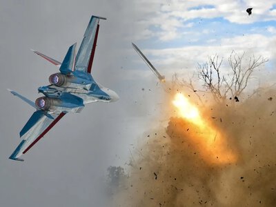 Neptun w akcji. Ukraina zaatakowała w Rosji, zniszczono dwa myśliwce