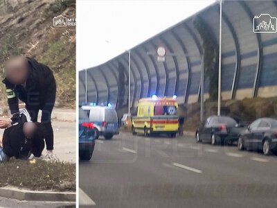 Nagłe zatrzymanie na trasie S8 w Warszawie. Policjanci wyciągnęli z auta trzy osoby