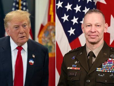 Będzie miała duże kłopoty. Trump grozi gen. Sylvie, pomylił go z kobietą