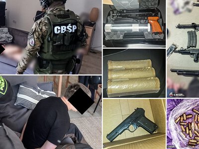 Napadali na transporty tytoniowe. Policja przejęła niebezpieczny arsenał