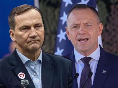 Sikorski grzmi o ruskich onucach. Ostry atak na prezydenta: Przy nich rozmawiać n…