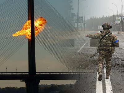 Rosja uderza w mosty, Ukraina reaguje. W Kijowie mobilizacja, ruszają prace