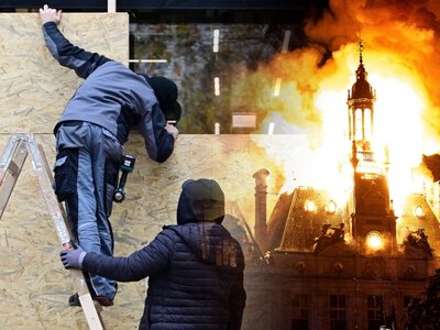 Berlin szykuje się na pożogę. Na ulicach strach, zdjęcia obiegają media