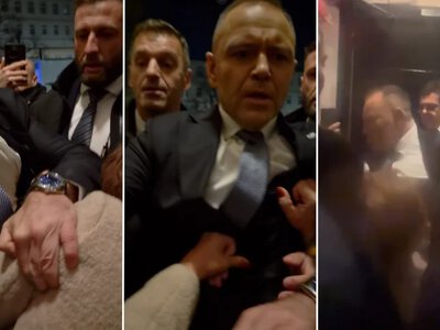 Prezydent wszedł do Trybunału. Doszło do szarpaniny, jest nagranie